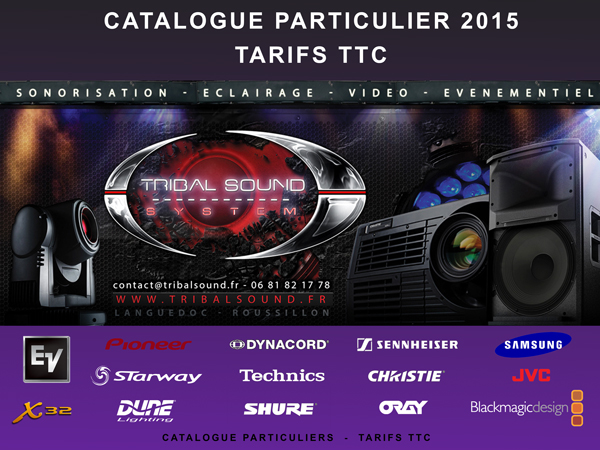 Catalogue Tribalsound Particuliers
